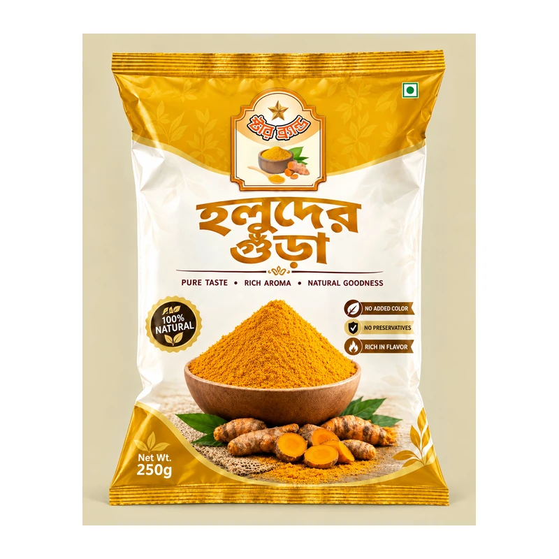 স্টার ব্র্যান্ড প্রিমিয়াম হলুদের গুঁড়া (২৫০ গ্রাম)
